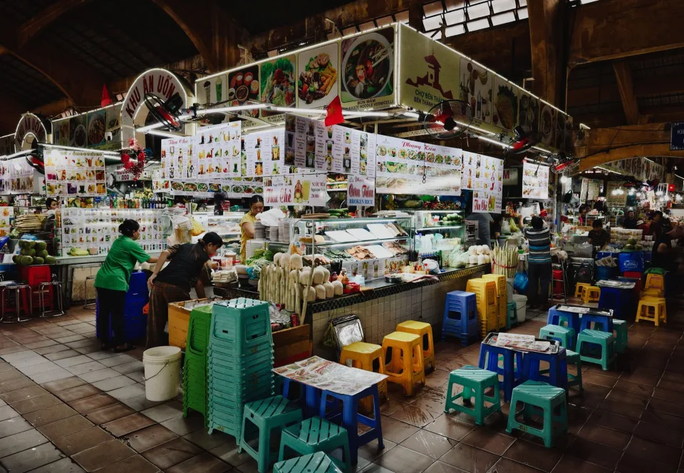 Bàn ăn tại Trap Beer